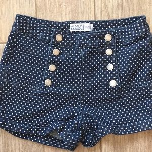 Polka dot shorts